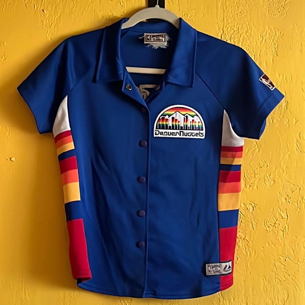 Vintage 1980s Women’s Denver Nuggets Jersey